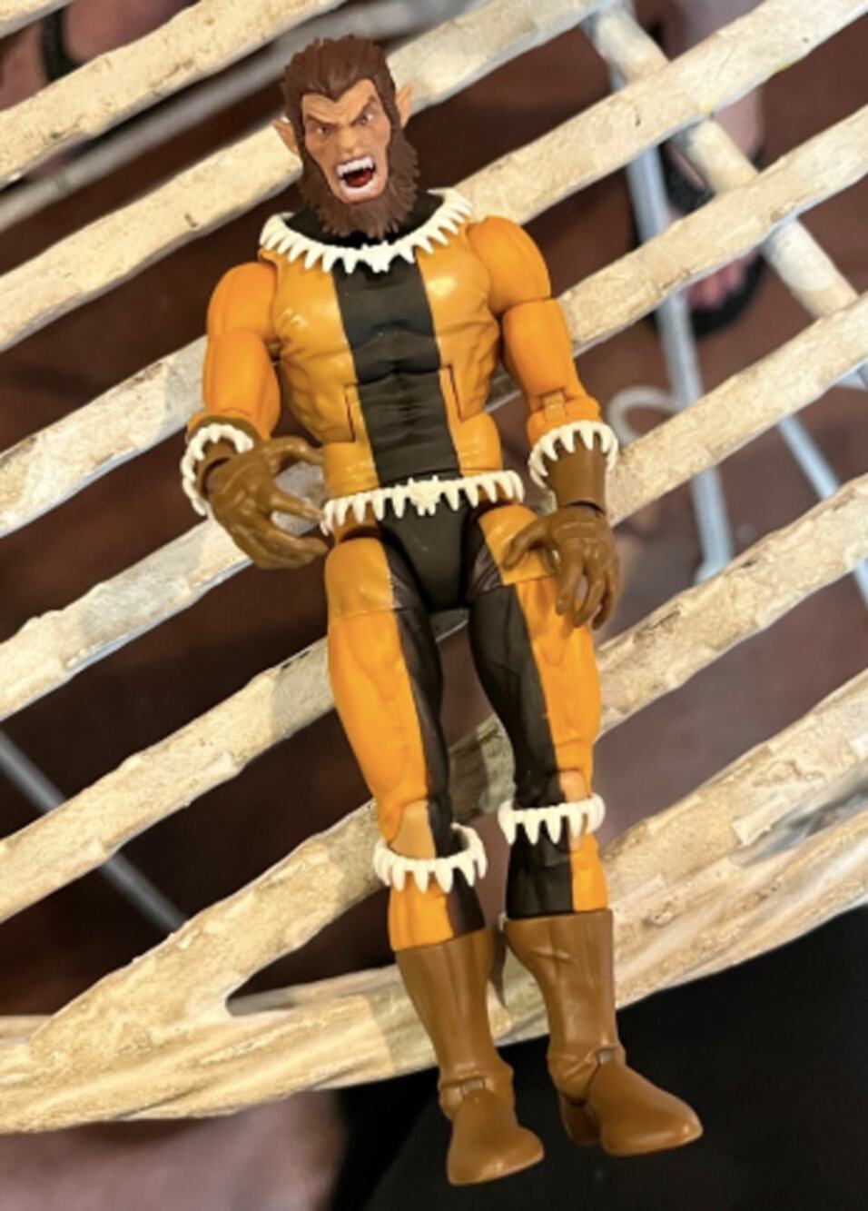 Marvel Legends Puma Spider-Man Kingpin BAF Wave 6" Hasbro Figure Loose